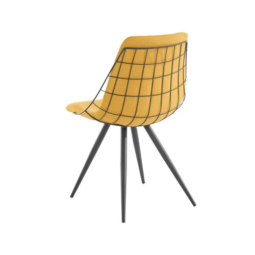 Esme-chaise De Salle à Manger En Couleur Moutarde, 2 Pack