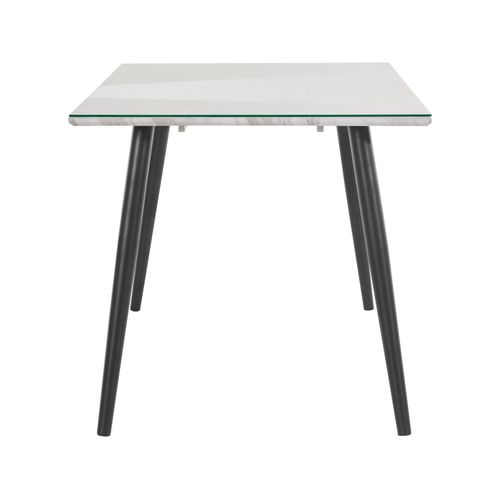 Mimmi-table De Salle à Manger 120x80 Cm En Blanc