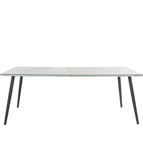 Mimmi-table De Salle à Manger 200x100 Cm En Blanc