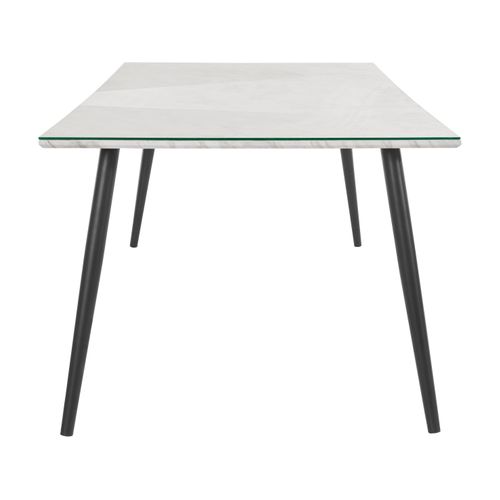 Mimmi-table De Salle à Manger 200x100 Cm En Blanc