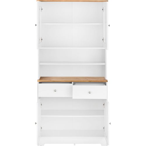 Kate - Buffet 2+2 Portes Chêne Blanc