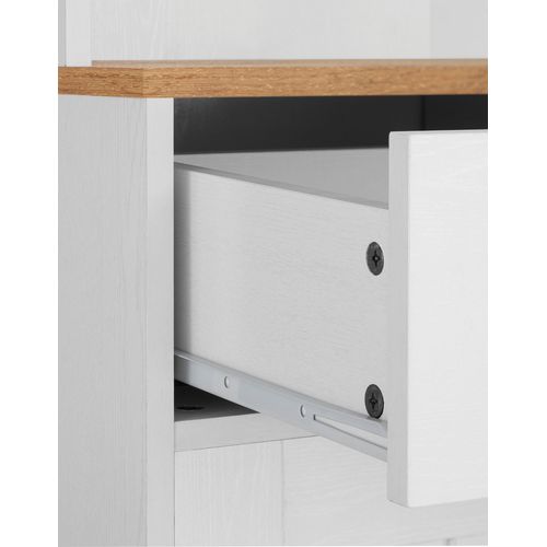 Kate - Buffet 2+2 Portes Chêne Blanc