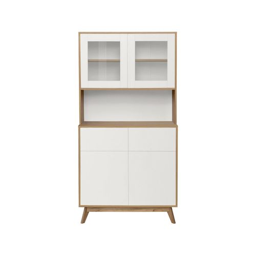 Skandi - Buffet 2+2 Portes Chêne Blanc Chêne