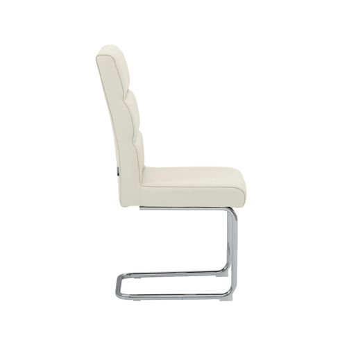 Carola-chaise De Salle à Manger 2 Pk Blanc