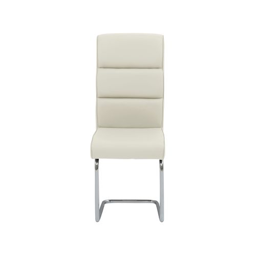 Carola-chaise De Salle à Manger 2 Pk Blanc