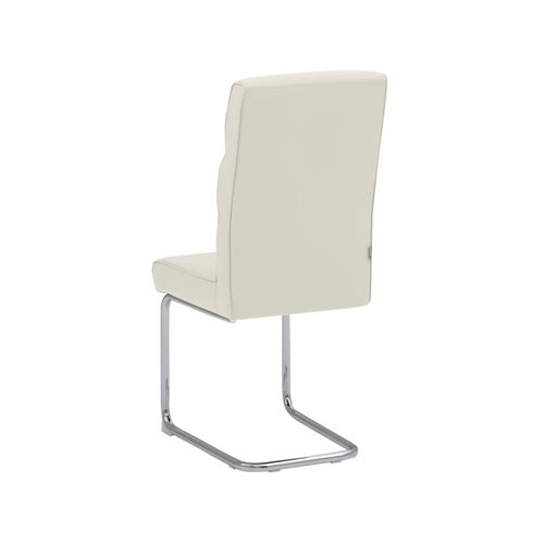 Carola-chaise De Salle à Manger 2 Pk Blanc