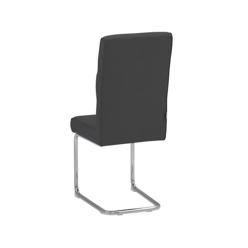 Carola-chaise De Salle à Manger 2 Pack En Anthracite