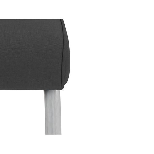 Carola-chaise De Salle à Manger 2 Pack En Anthracite