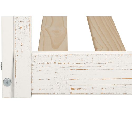 Deer-maisonnette Avec Lits Superposés 90x200 Cm En Pin Blanc