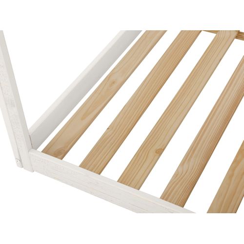 Deer-maisonnette Avec Lits Superposés 90x200 Cm En Pin Blanc