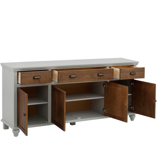 Hanna-buffet 3 Tiroirs 4 Portes