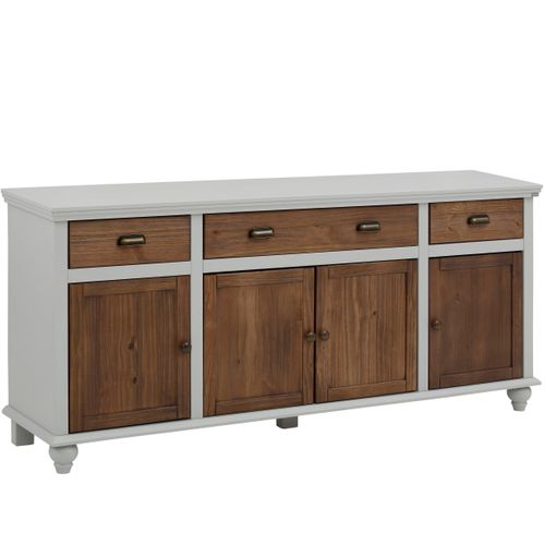 Hanna-buffet 3 Tiroirs 4 Portes