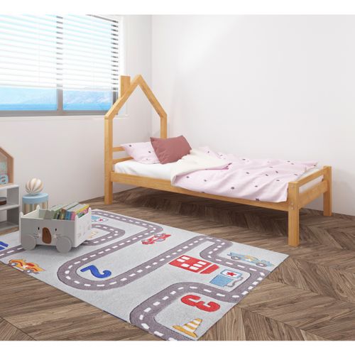 Alpi-lit Cabane 90x200 Cm En Pin Brun