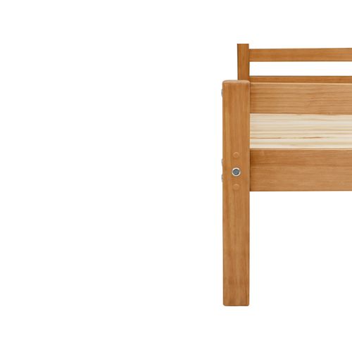 Alpi-lit Cabane 90x200 Cm En Pin Brun