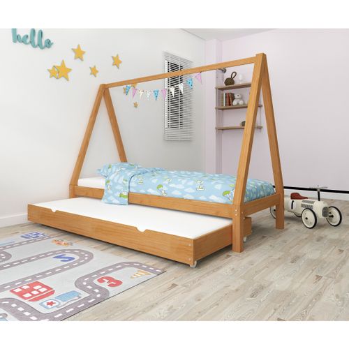 Alpi-lit Tipi Gigogne En Pin 90x200