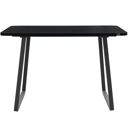 Leeds-table à Manger 120 Cm Noir/noir