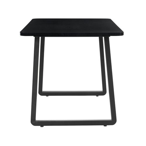 Leeds-table à Manger 120 Cm Noir/noir
