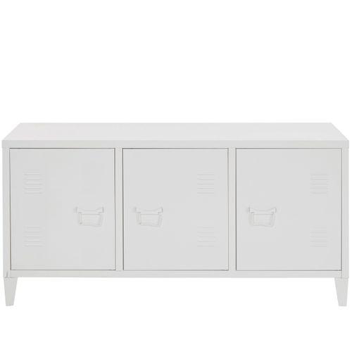 Salino-meuble Bas 3 Portes Blanc