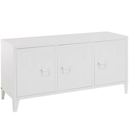 Salino-meuble Bas 3 Portes Blanc