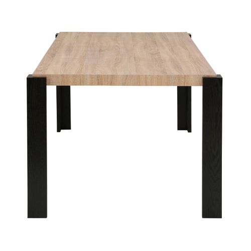 Otago-table à Manger 200 Cm Chêne Noir