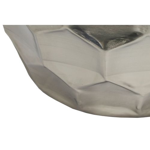 Pacha-table D'appoint En Métal Aspect Nickel