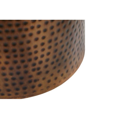 Jafar-table D'appoint En Métal Effet Cuivre Antique