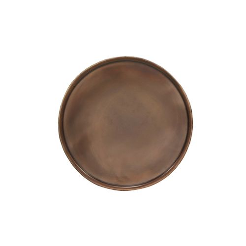 Jafar-table D'appoint En Métal Effet Cuivre Antique