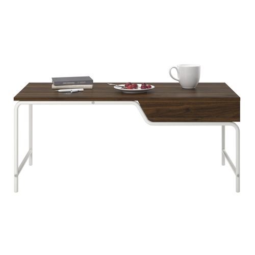 Webster-table Basse En Mdf Noyer