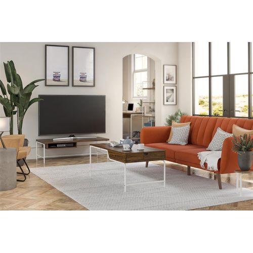 Webster-table Basse En Mdf Noyer