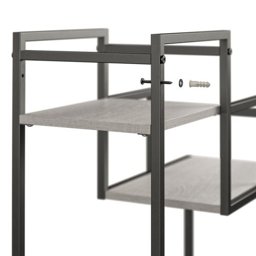 Weston-support De Plantes En Effet Bois Gris