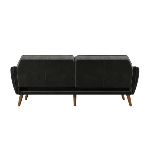 Tallulah-canapé-lit 3 Places En Velours Gris