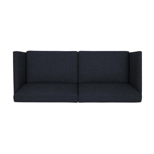Regal-canapé-lit 3 Places, Bleu Lin