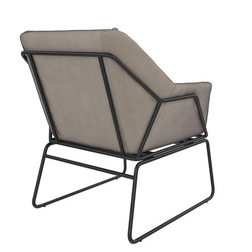Avery-fauteuils En Velours Gris