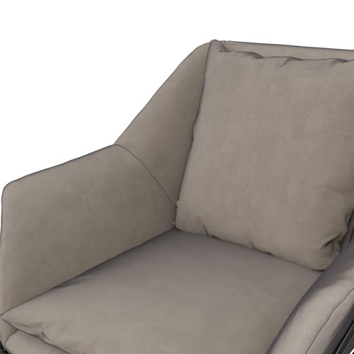 Avery-fauteuils En Velours Gris