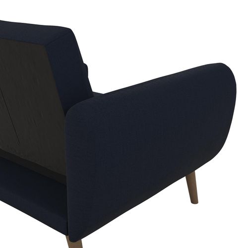 Brittany-canapé D'angle  3 Places En Lin Blue