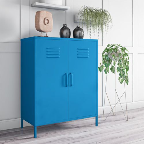 Cache - Buffet à 2 Portes En Métal Mint