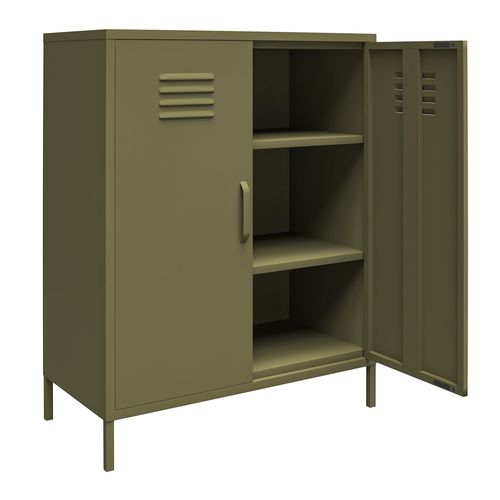Bradford - Buffet à 2 Portes En Vert Olive