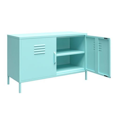 Cache - Armoire à 2 Portes En Métal Mint
