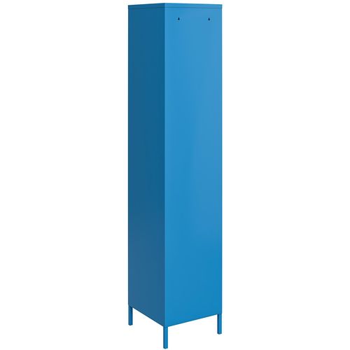 Cache - Armoire à 1 Porte En Métal Bleu
