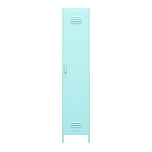 Cache - Armoire à 1 Porte En Métal Menthe