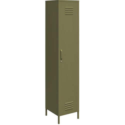 Bradford - Armoire à 1 Porte En Métal Vert Olive
