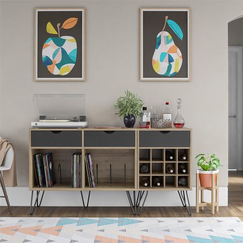 Concord-casier à Vin En Effet Bois