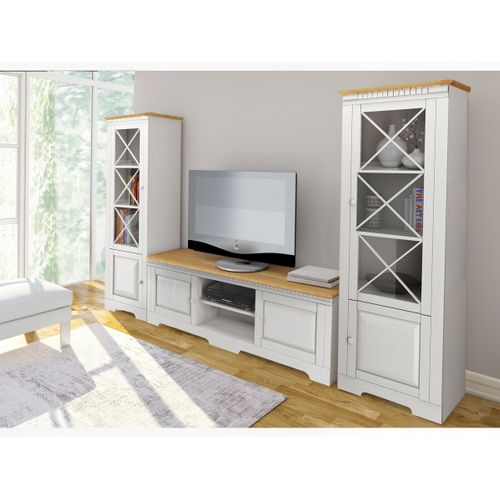 Lisa-unité Murale Blanche/dorée