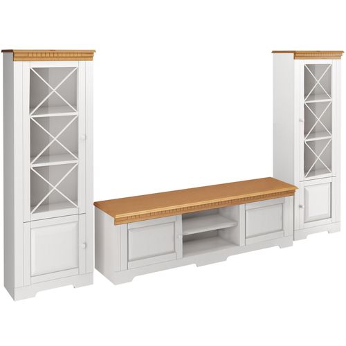 Lisa-unité Murale Blanche/dorée