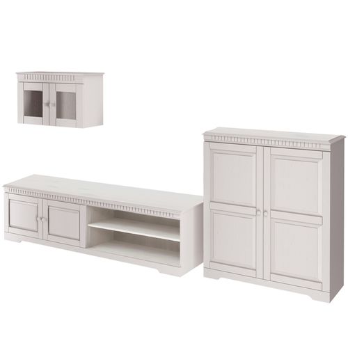 Cubrix-unité Murale 3 Parties Blanche