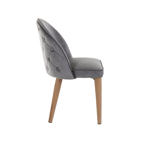 Paola-chaise De Salle à Manger 2 Pk Anthracite