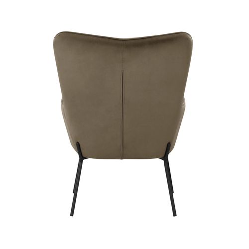 Boris-fauteuil En Tissu Mocca