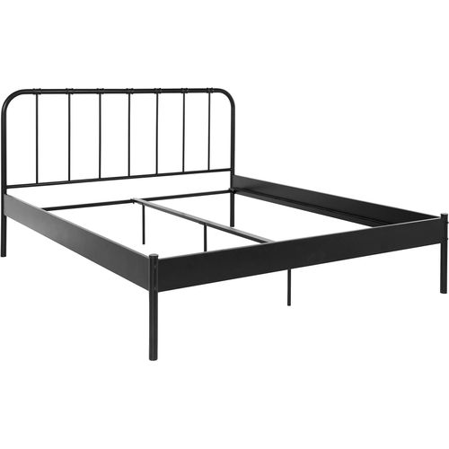 Aaron-lit En Métal Noir 180x200