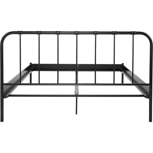 Aaron-lit En Métal Noir 180x200