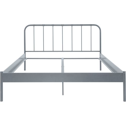 Aaron-lit En Métal Gris 180x200